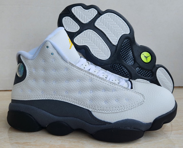 Air Jordan 13 Retro White Grey